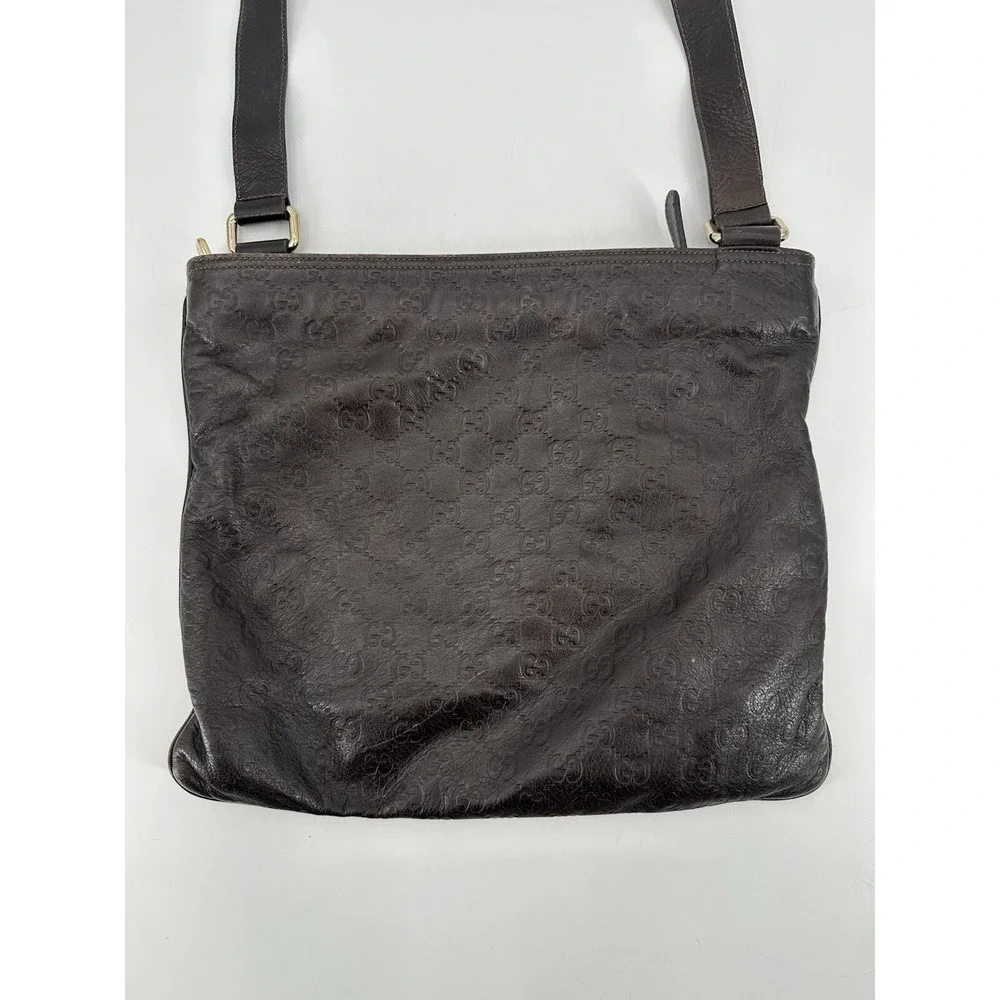GUCCI Messenger Bag Brown Model Number: 201446‎